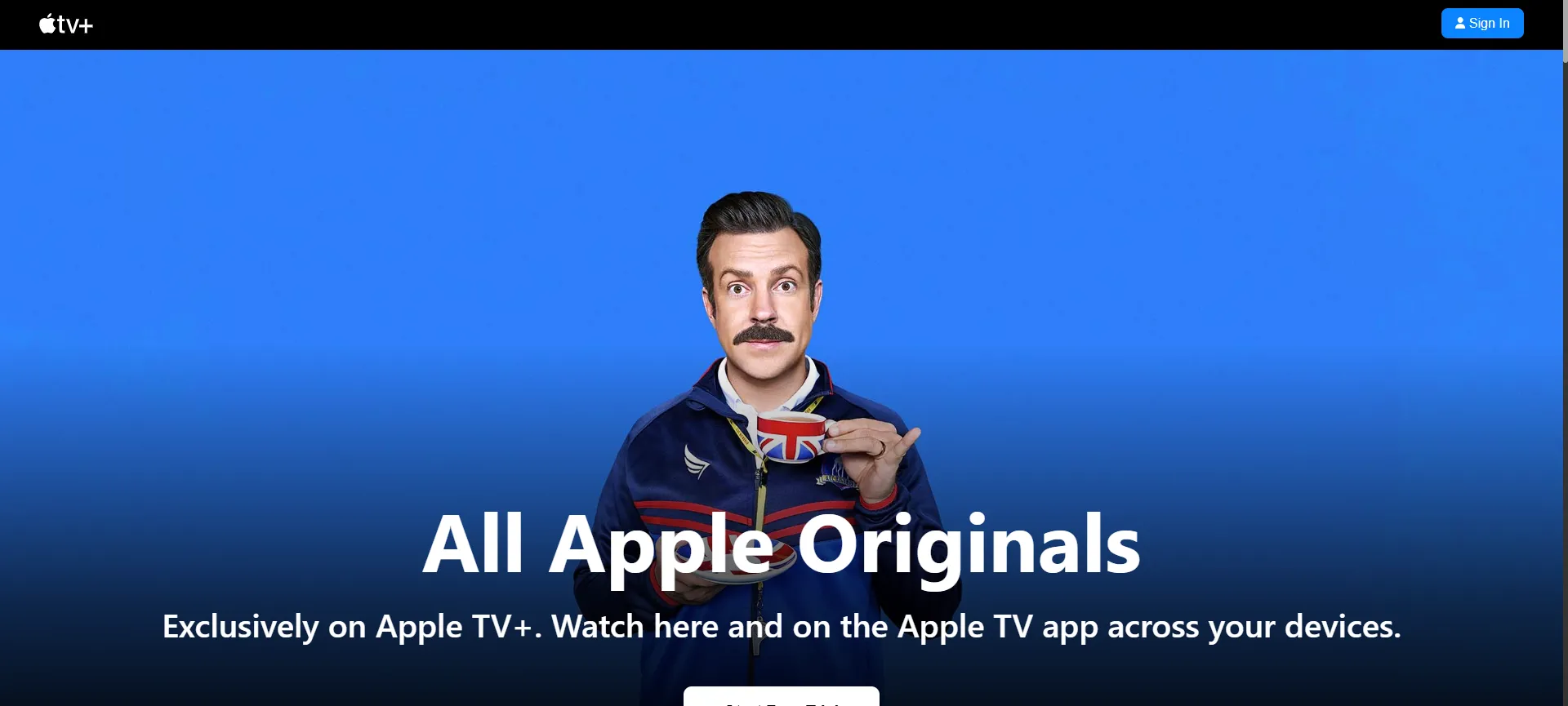 Apple TV Clone - Project showcase featuring Frontend Development, UI/UX Design